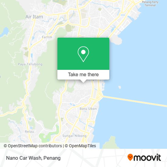 Nano Car Wash map