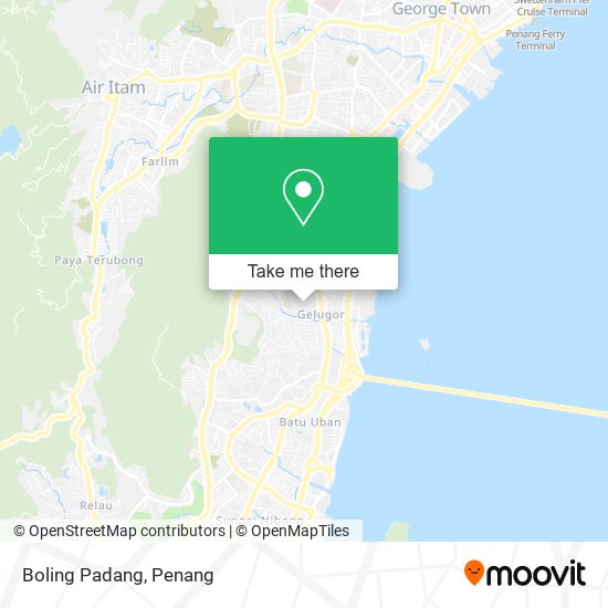 Boling Padang map