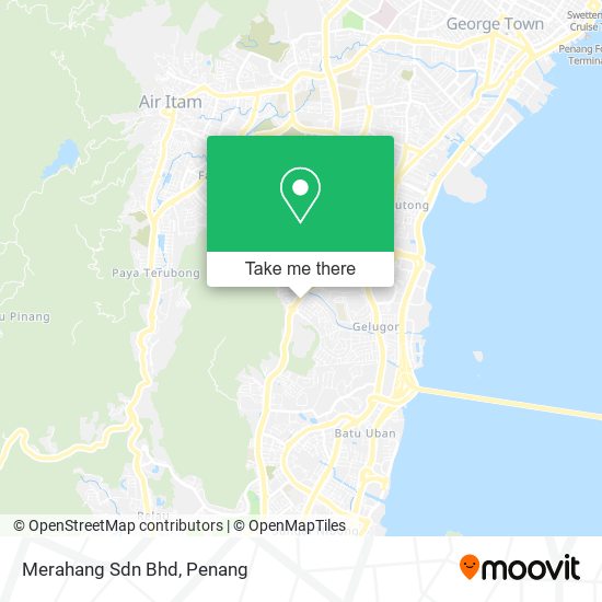 Merahang Sdn Bhd map