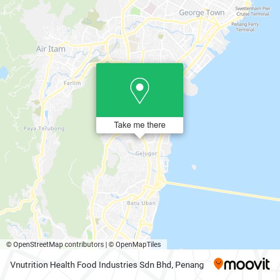 Vnutrition Health Food Industries Sdn Bhd map