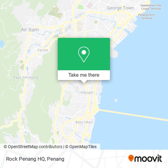 Rock Penang HQ map