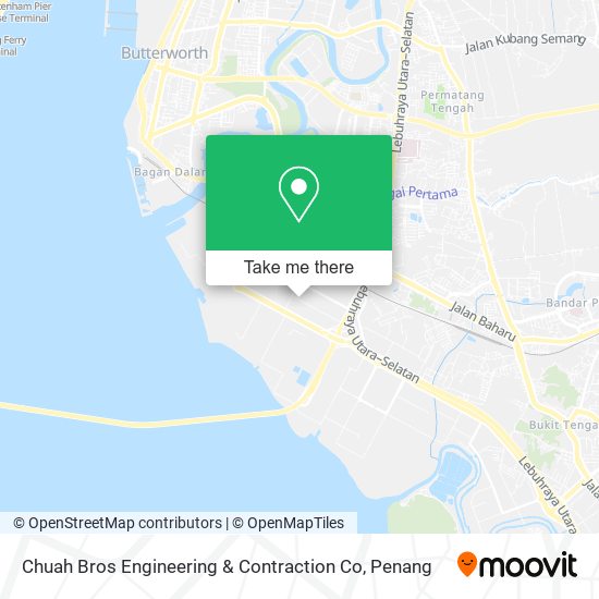 Chuah Bros Engineering & Contraction Co map