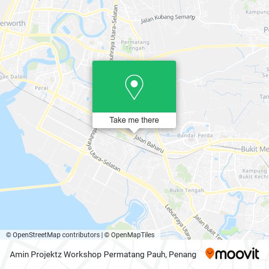 Peta Amin Projektz Workshop Permatang Pauh