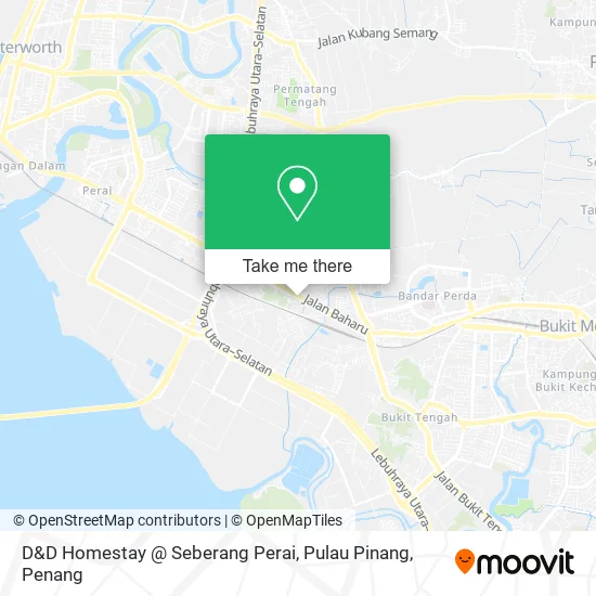 D&D Homestay @ Seberang Perai, Pulau Pinang map