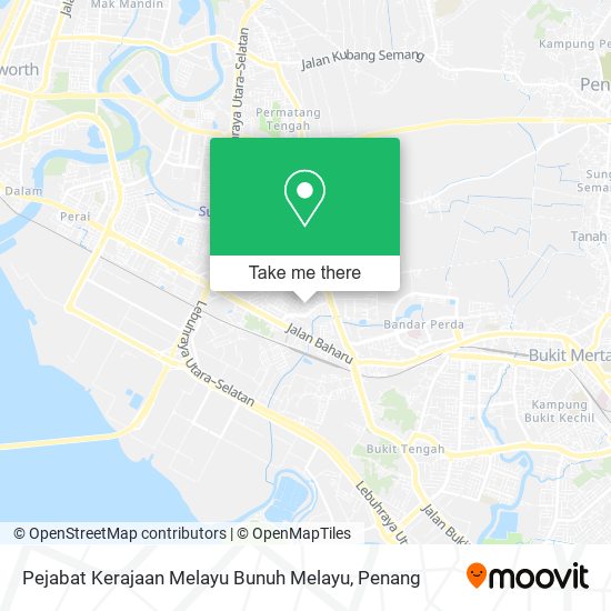 Peta Pejabat Kerajaan Melayu Bunuh Melayu