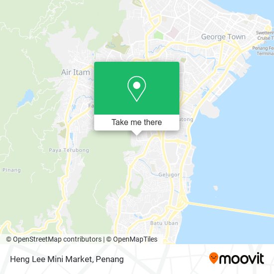 Peta Heng Lee Mini Market