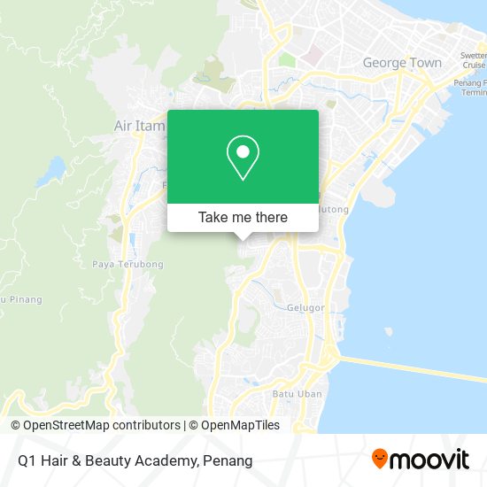 Q1 Hair & Beauty Academy map