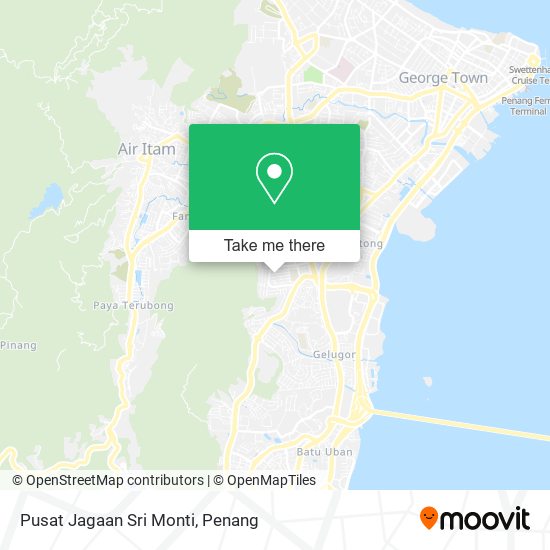 Pusat Jagaan Sri Monti map