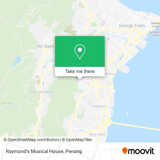 Raymond's Musical House map