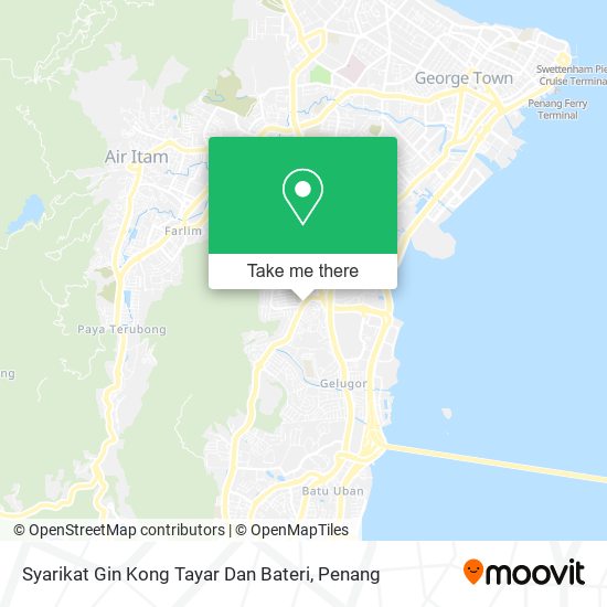 Syarikat Gin Kong Tayar Dan Bateri map