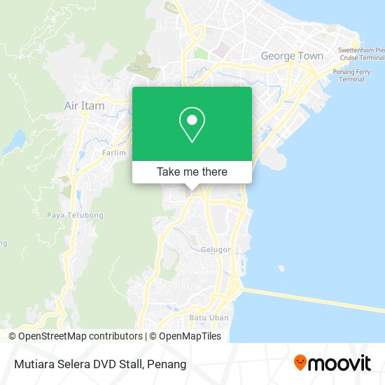 Mutiara Selera DVD Stall map