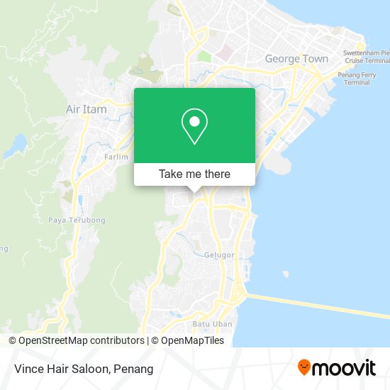 Vince Hair Saloon map