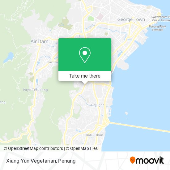 Xiang Yun Vegetarian map