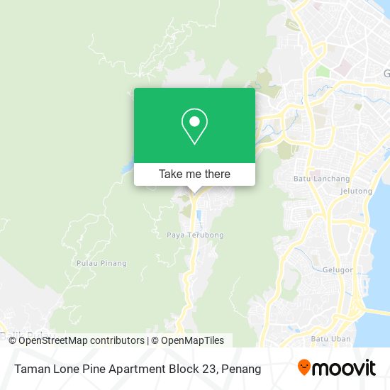 Taman Lone Pine Apartment Block 23 map