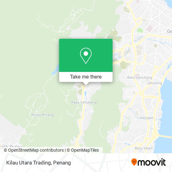 Kilau Utara Trading map