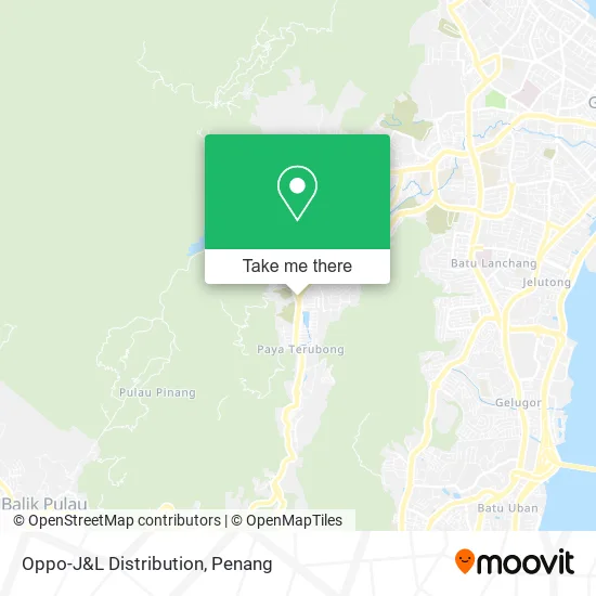 Oppo-J&L Distribution map