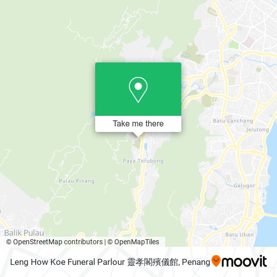 Leng How Koe Funeral Parlour 靈孝閣殯儀館 map
