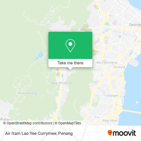 Air Itam Lao Yee Currymee map