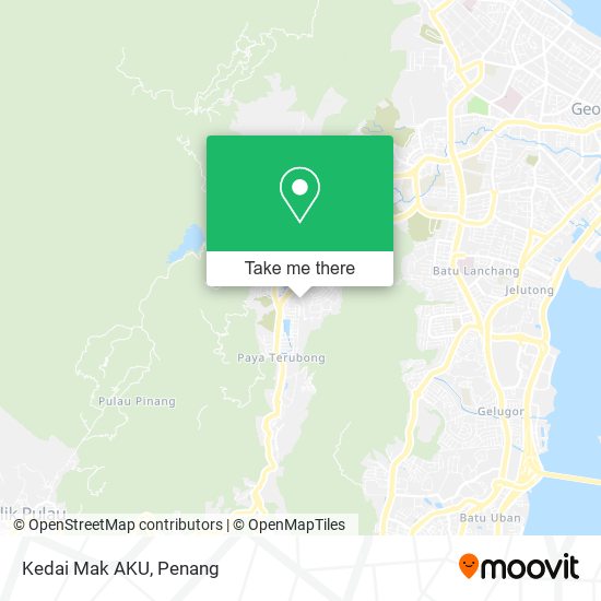 Kedai Mak AKU map