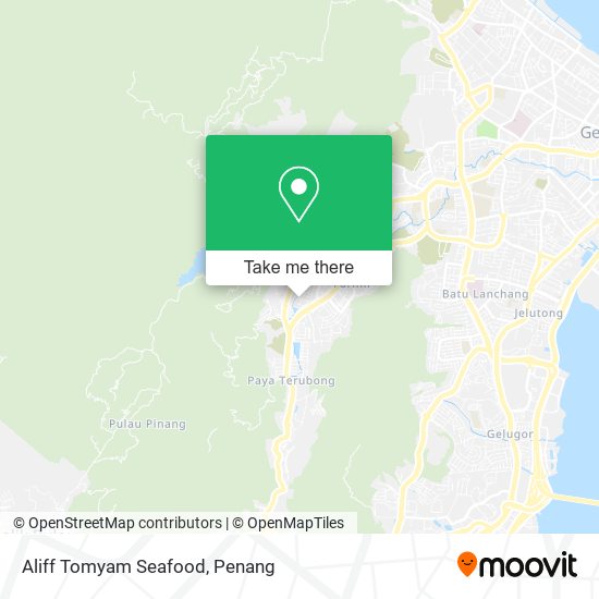 Aliff Tomyam Seafood map