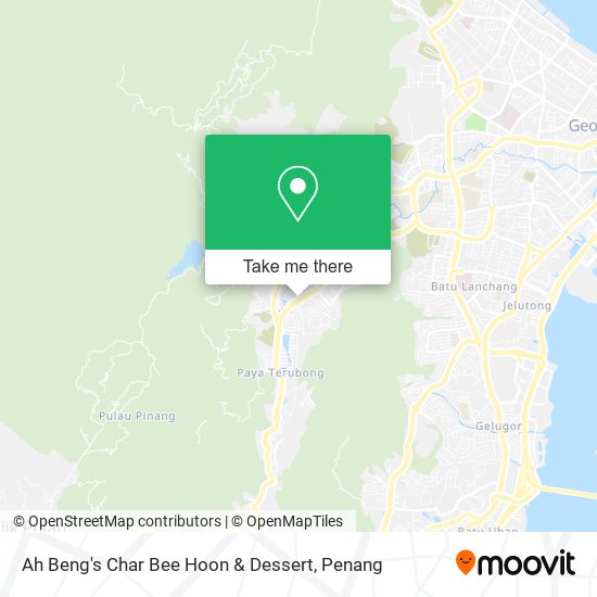 Ah Beng's Char Bee Hoon & Dessert map