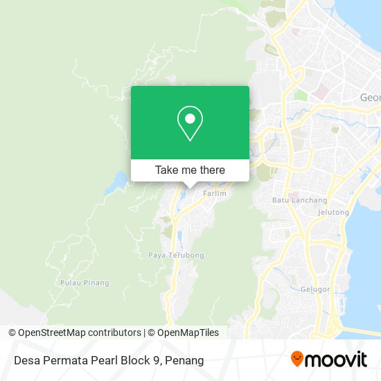 Desa Permata Pearl Block 9 map