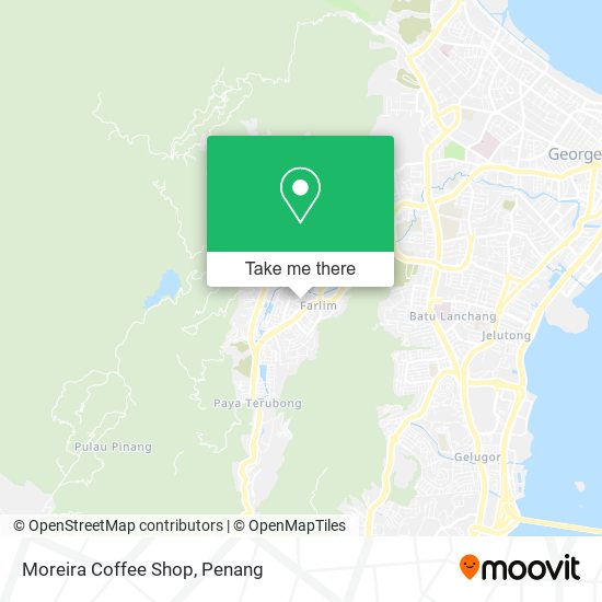 Moreira Coffee Shop map
