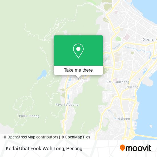 Kedai Ubat Fook Woh Tong map