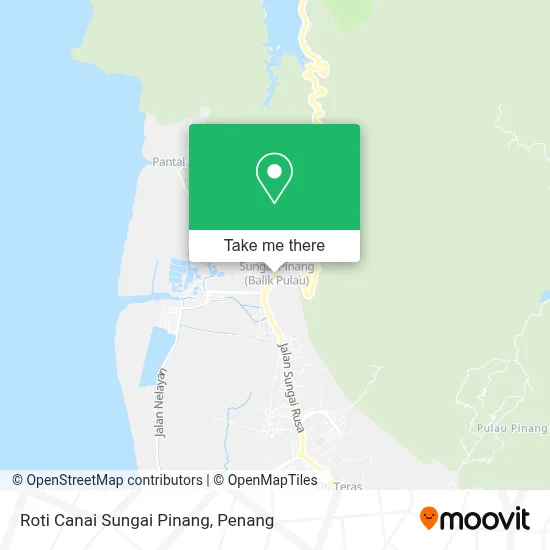 Roti Canai Sungai Pinang map