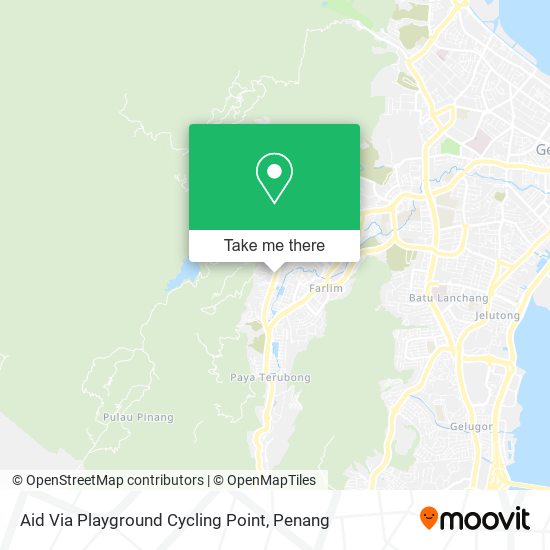 Aid Via Playground Cycling Point map