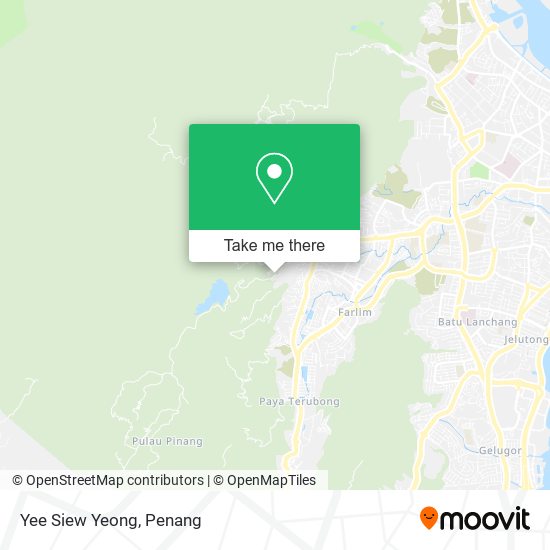 Yee Siew Yeong map