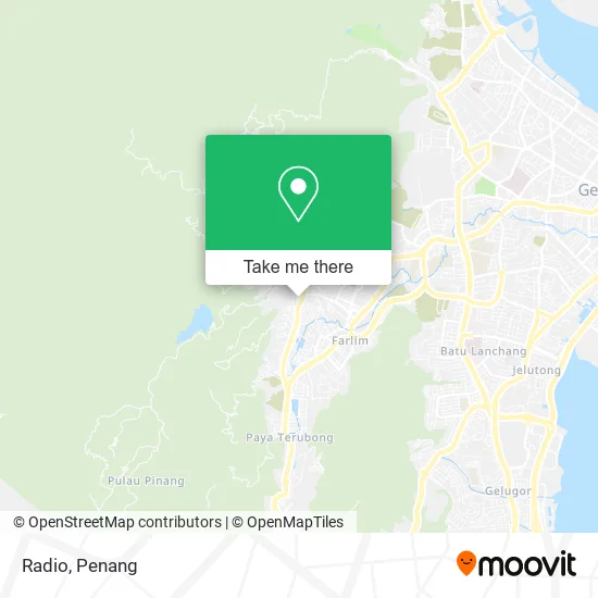 Radio map