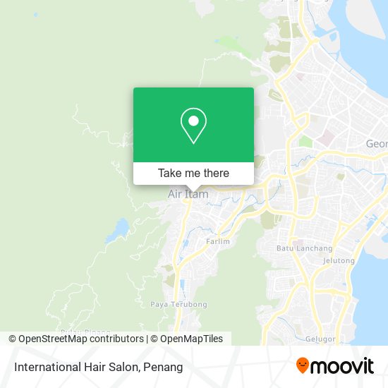 International Hair Salon map