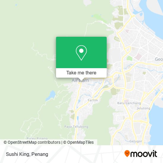 Sushi King map