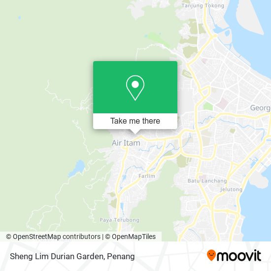 Sheng Lim Durian Garden map