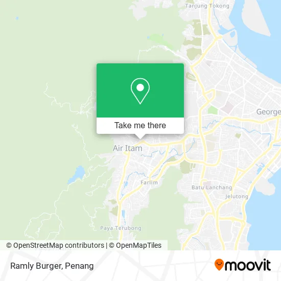 Ramly Burger map