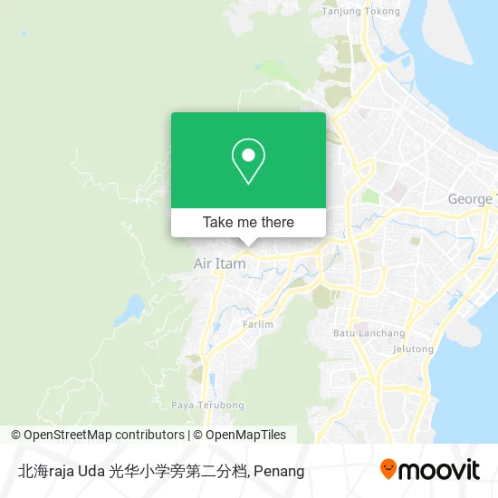 北海raja Uda 光华小学旁第二分档 map