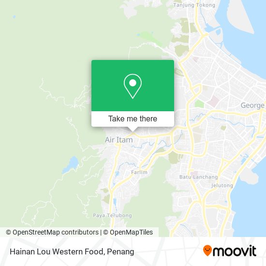 Hainan Lou Western Food map