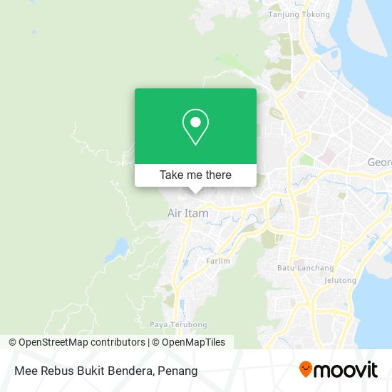 Mee Rebus Bukit Bendera map