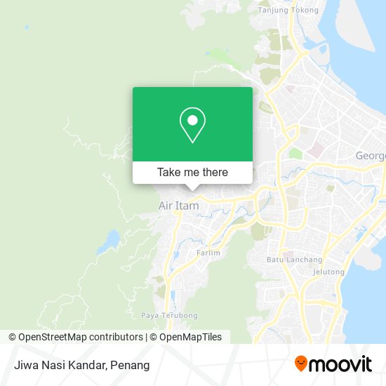 Jiwa Nasi Kandar map