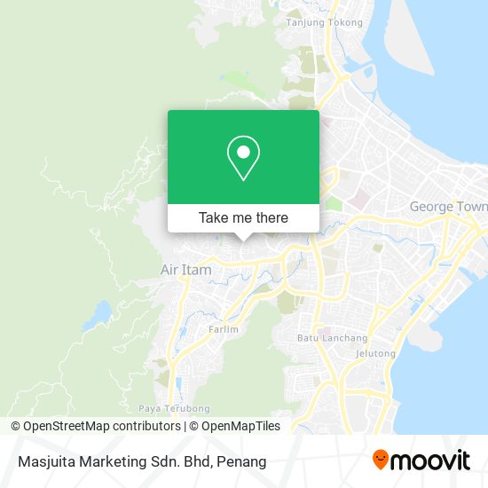 Masjuita Marketing Sdn. Bhd map