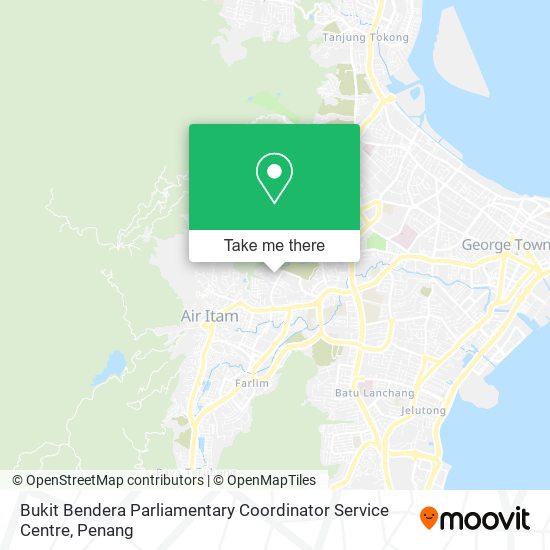 Bukit Bendera Parliamentary Coordinator Service Centre map