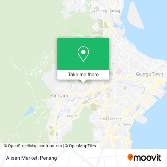 Alisan Market map