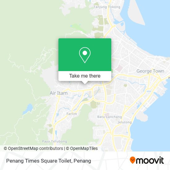 Penang Times Square Toilet map