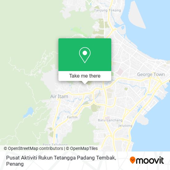 Peta Pusat Aktiviti Rukun Tetangga Padang Tembak