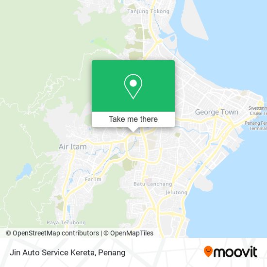Jin Auto Service Kereta map