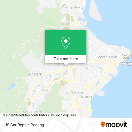 JS Car Repair map