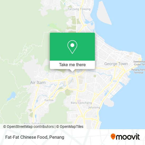 Fat-Fat Chinese Food map