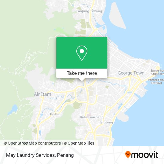 May Laundry Services map