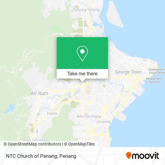 NTC Church of Penang map